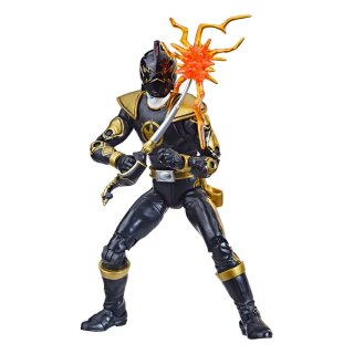 Power Rangers Ligtning Collection Actionfigur: Thunder  Black Ranger
