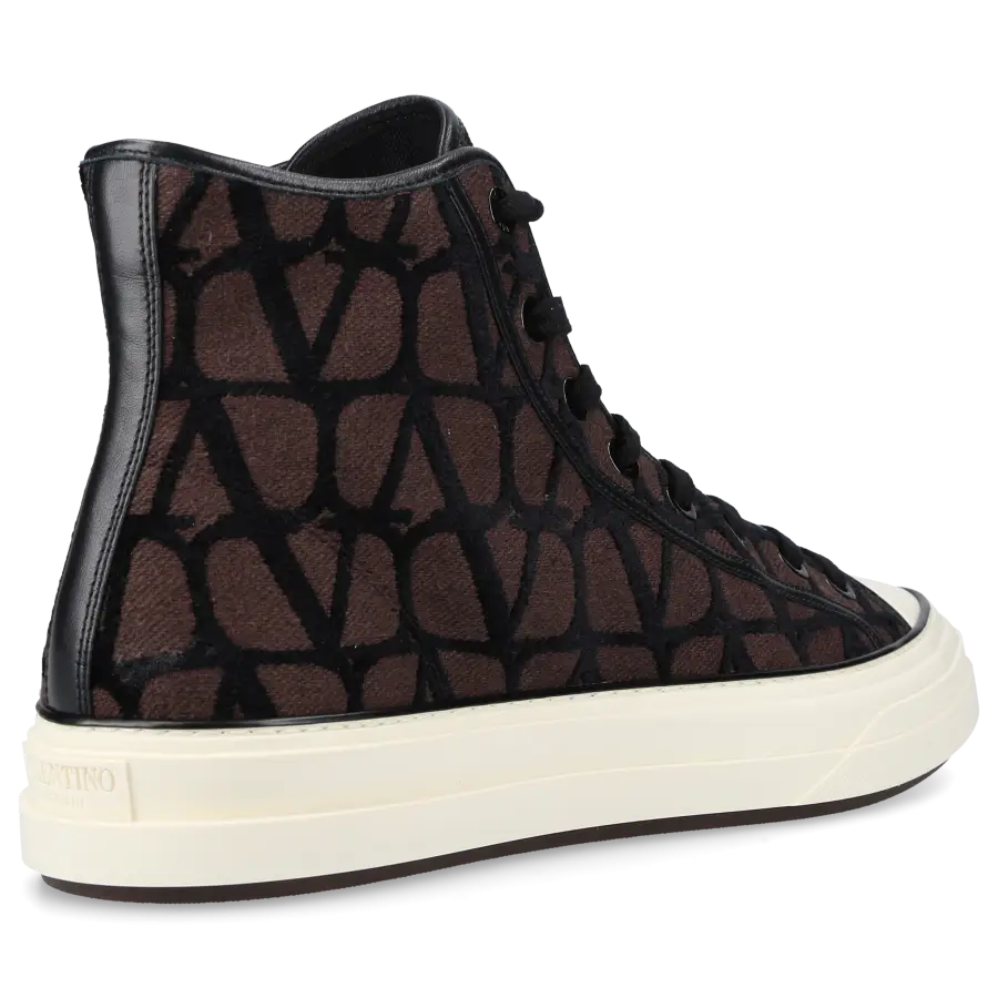 Valentino Garavani - Sneaker high TOTALLOOP Canvas - schwarz
