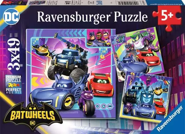 Kinderpuzzle ab 5 Jahren - An alle Batwheels! - 49 Teile