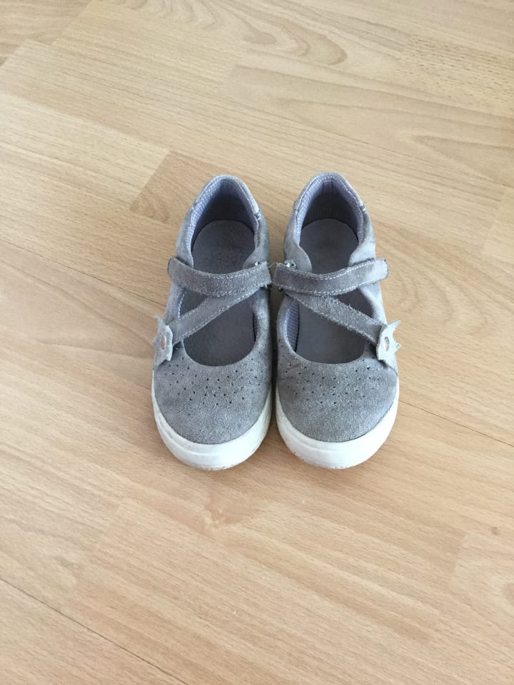 Richter Shoes Leder-Ballerinas in Grau günstig kaufen 27