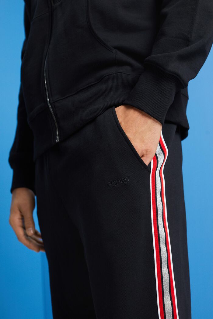 Gestreifte Trackpants aus Baumwolle