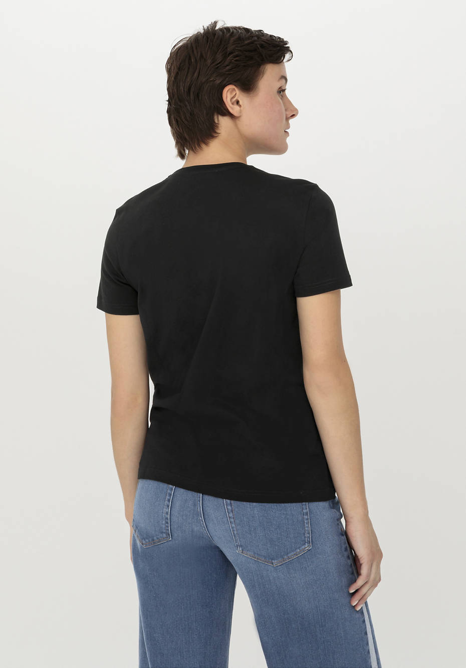 Kurzarm-Shirt aus reiner Bio-Baumwolle