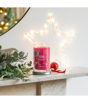 Yankee Candle Sparkling Winterberry Signature Large Tumbler Duftkerze-567 g