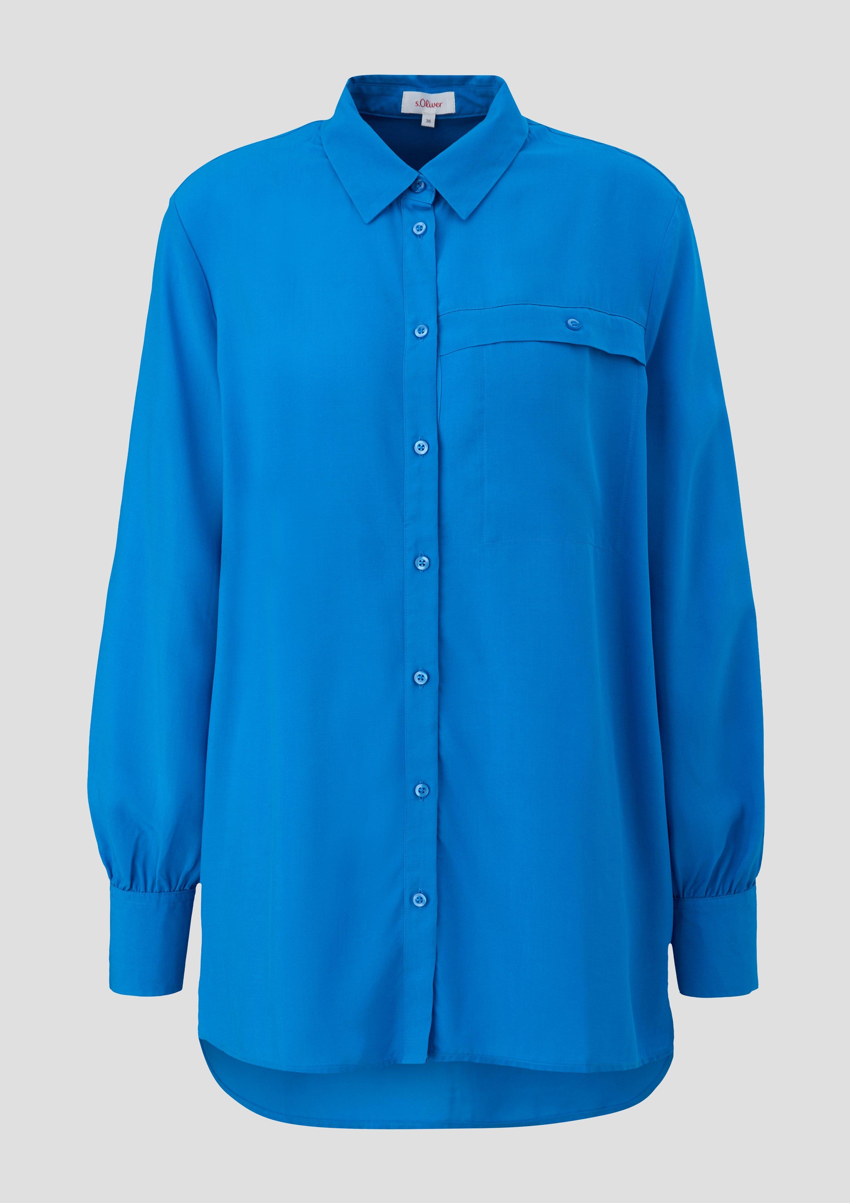 Longbluse aus reiner Viskose  2139177-5528