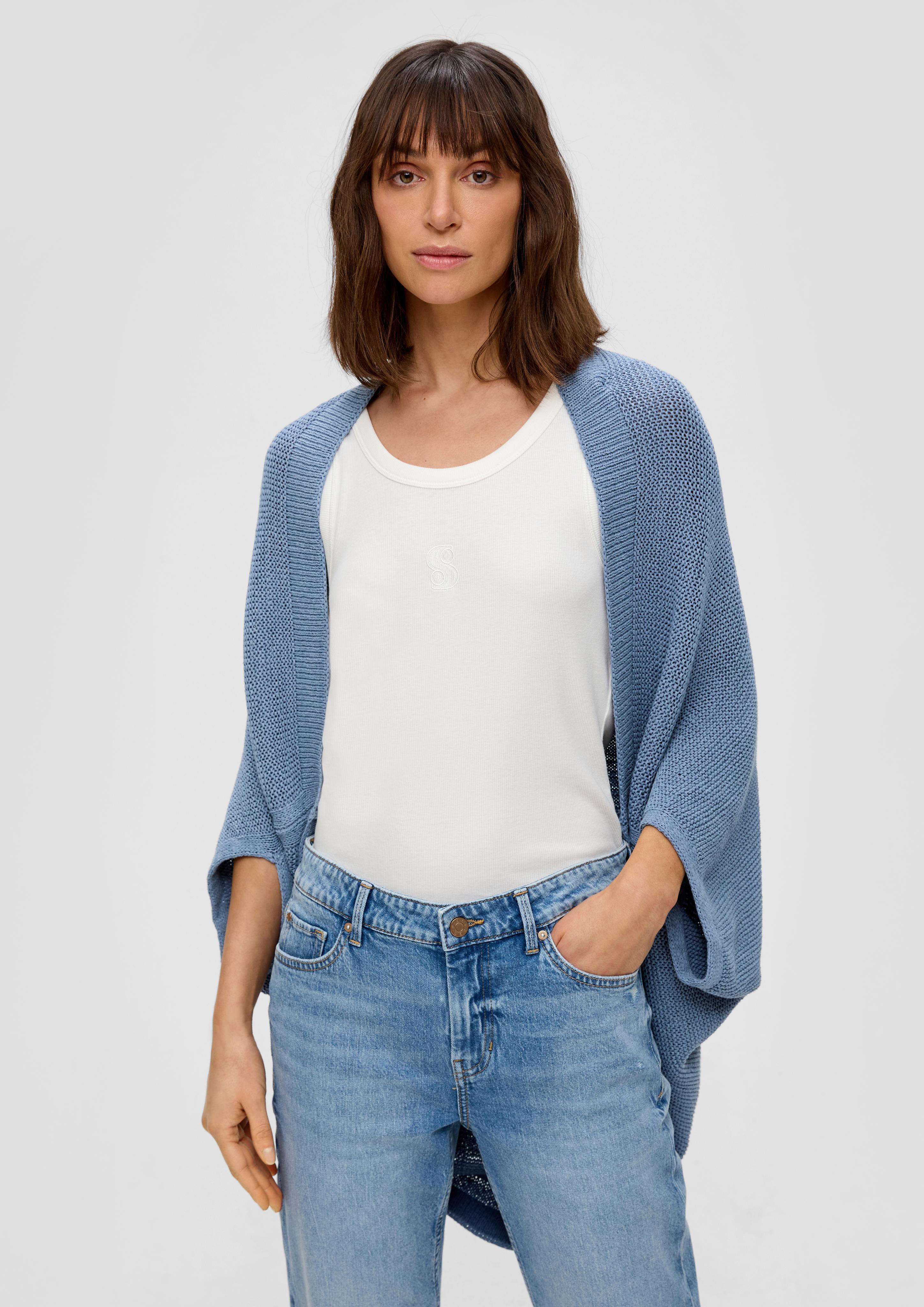 Poncho aus Baumwollmix  2144485-5271