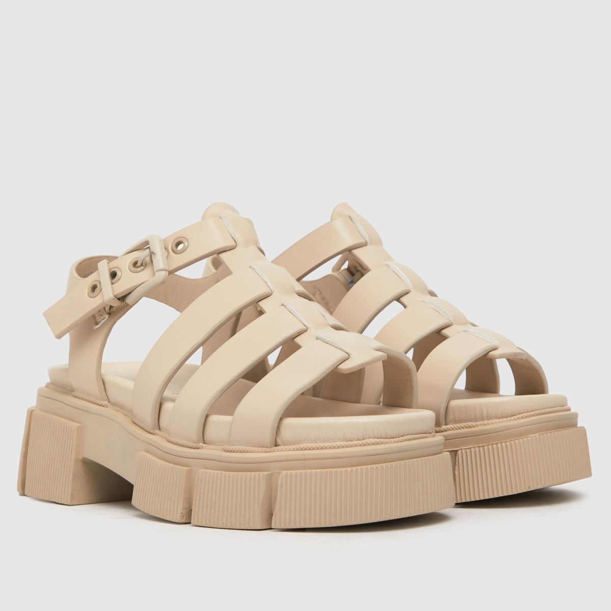Schuh vita tiger grova gladiatorsandaler för flickor