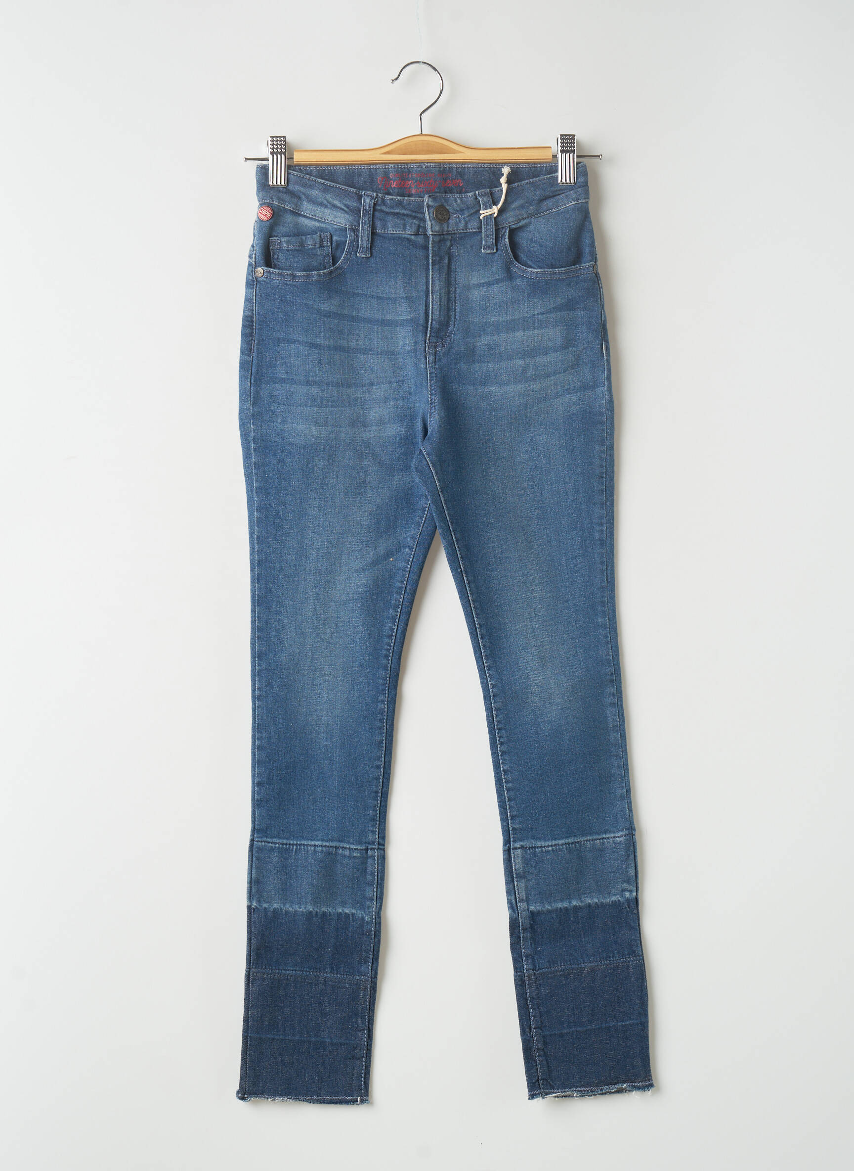 Chipie Jeans Skinny Fille couleur bleu