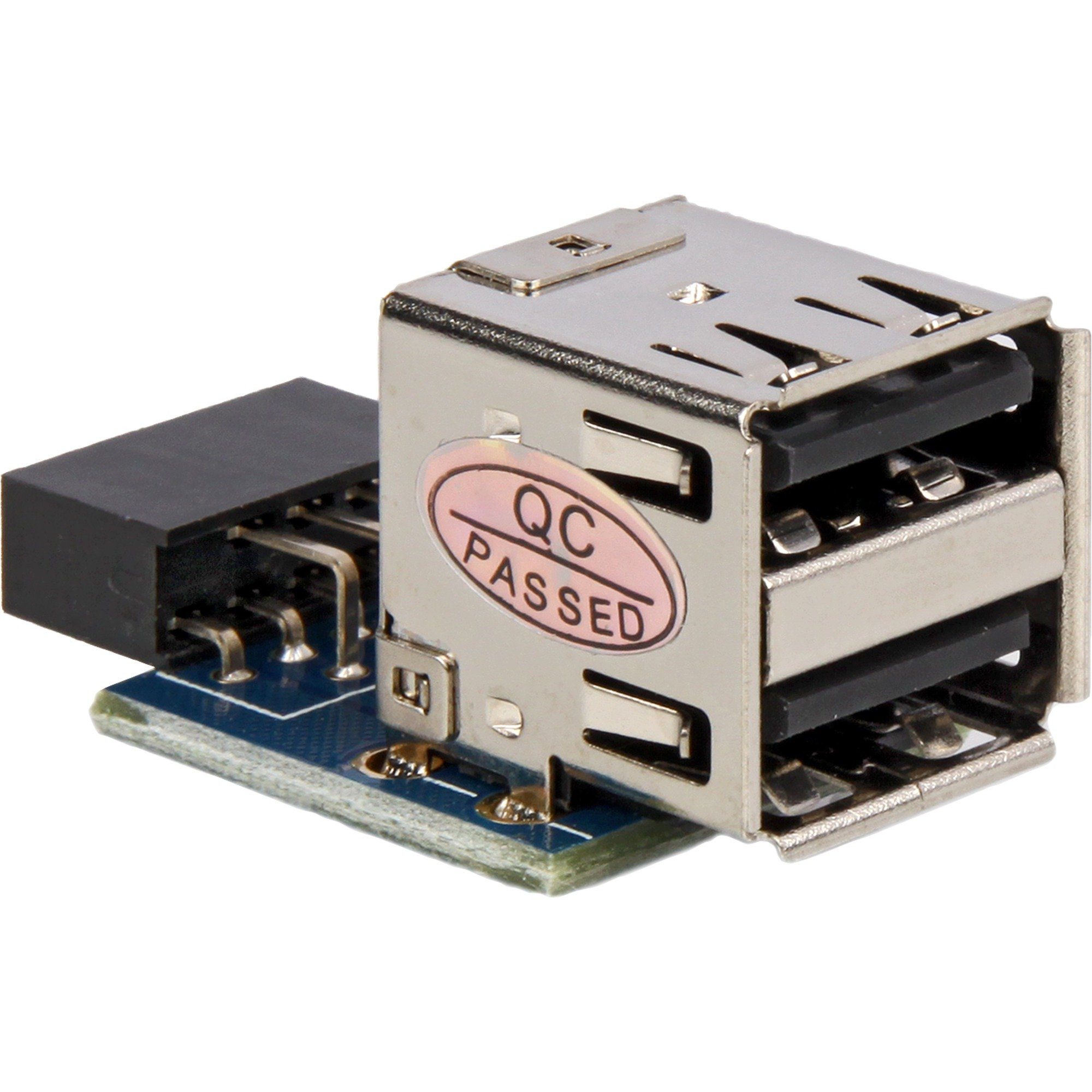 Delock DeLOCK USB 2.0 Adapter, 9 Pin Header > 2x USB-A Adapter