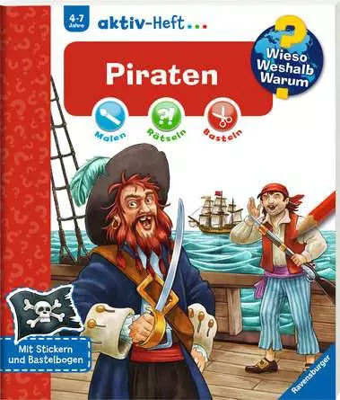 Ravensburger Wieso? Weshalb? Warum? aktiv-Heft: Piraten