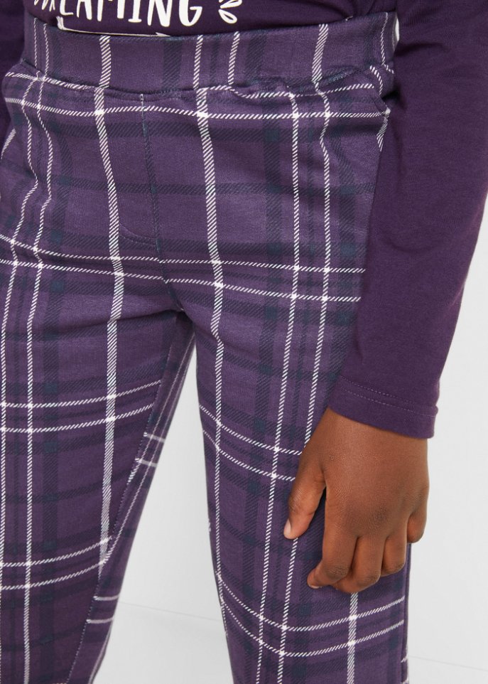 Mädchen Thermo-Leggings aus Bio-Baumwolle