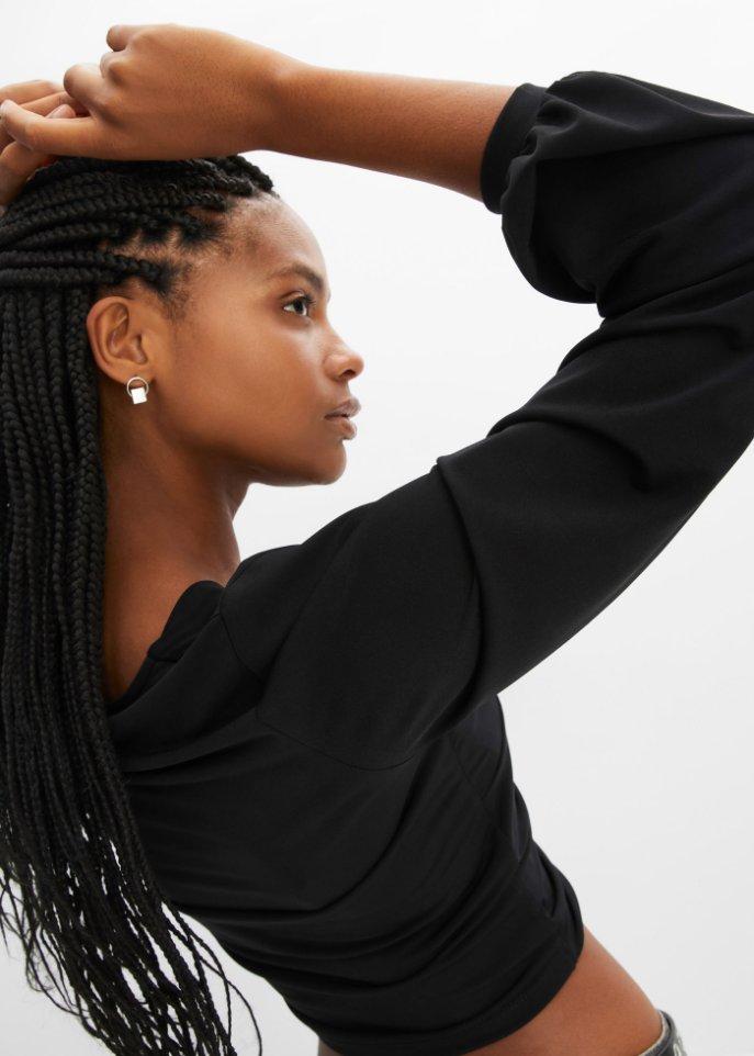 Shirt mit Cut-Out und Twist-Detail