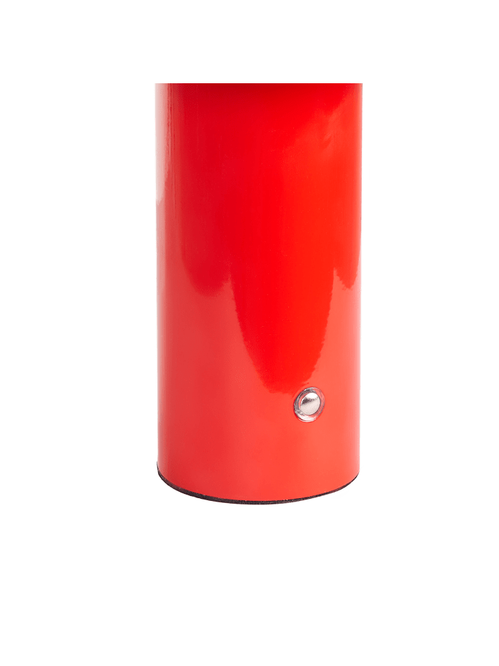 Beliani Tischleuchten BESOS in Rot - (W) 12 x (H) 21 x (L) 12 cm günstig kaufen onesize