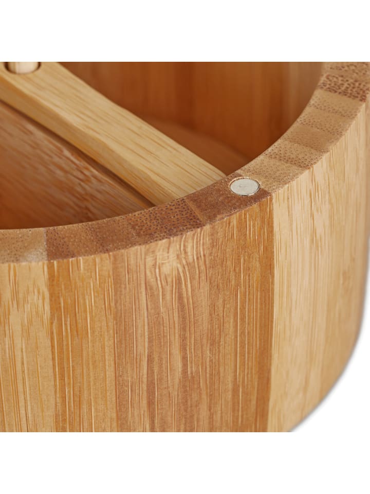 relaxdays Salzbehälter in Natur - (H)6,5 x Ø 12,5 cm günstig kaufen onesize