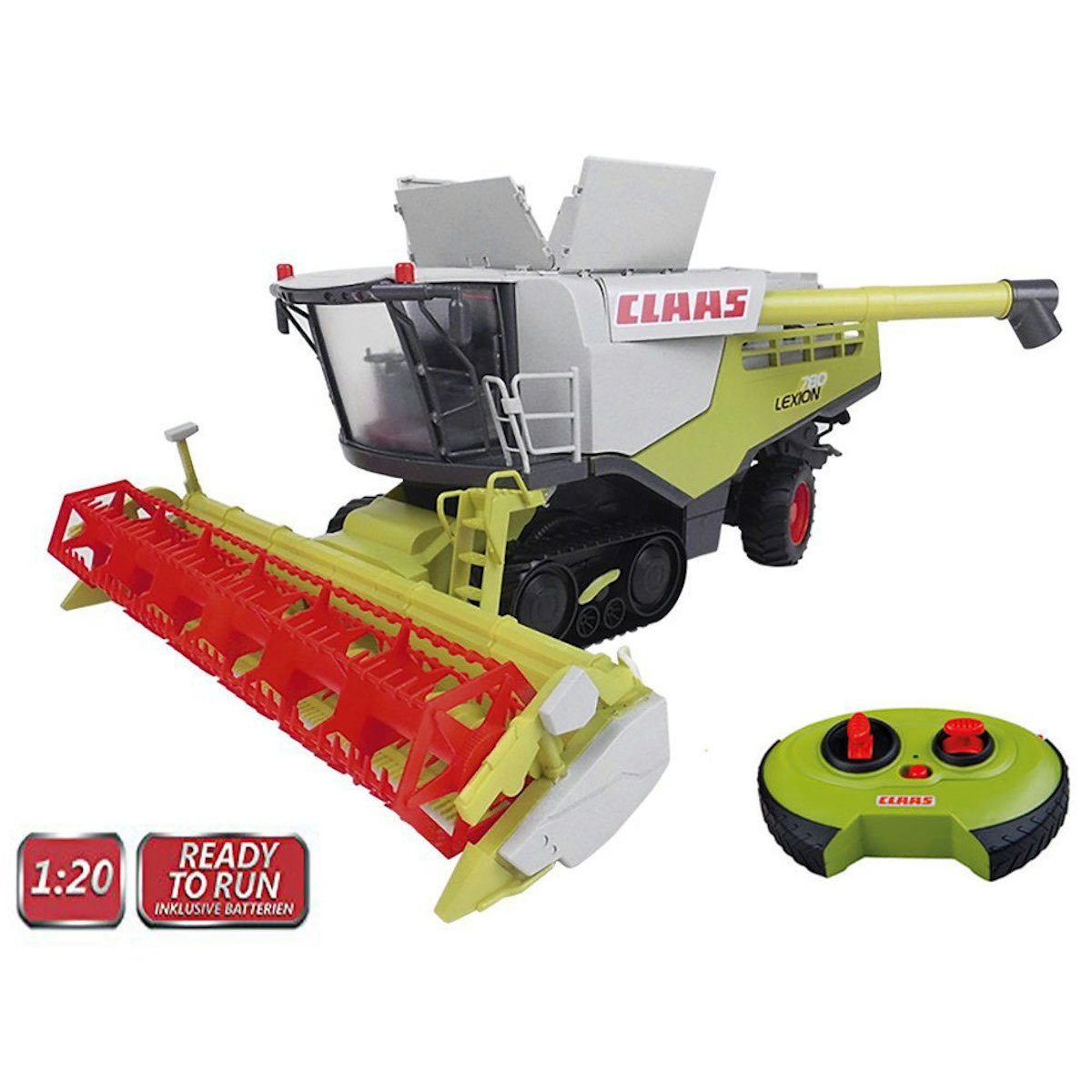 Happy People RC-Traktor Mähdrescher Claas Lexion 780, mit Fahrtlichtfunktion der Front- und Heckscheinwerfer