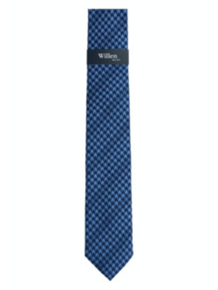 Willen Breite Krawatte für Herren in mittel_blau in blau günstig kaufen onesize