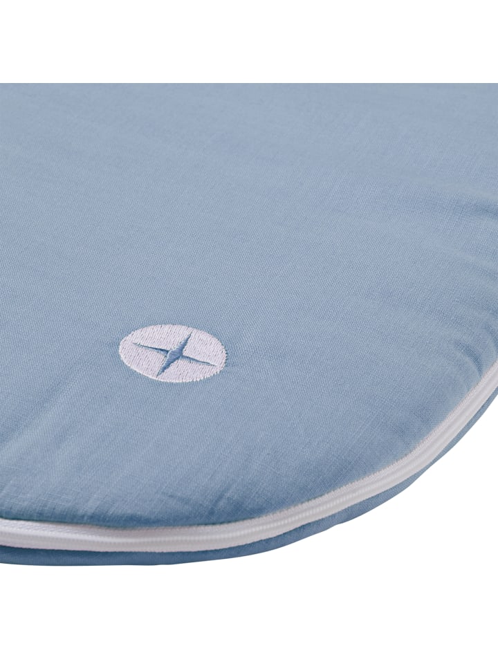 nordic coast company  Baby Schlafsack Grau-Blau günstig kaufen 70