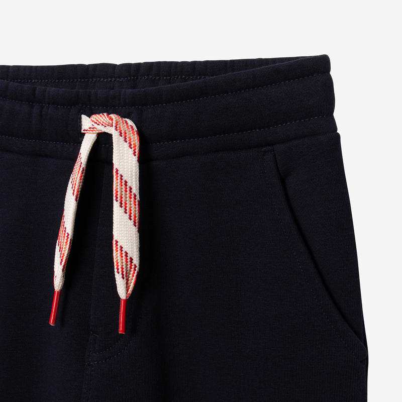 Jogging garçon marine en coton recyclé bleu Catimini