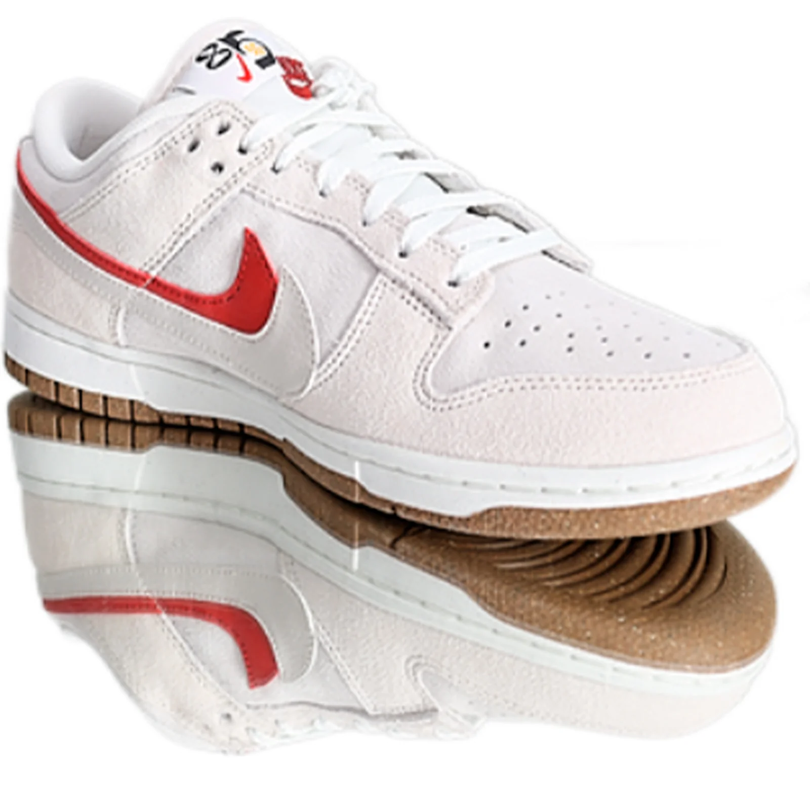 Nike Dunk Low SE 85 Double Swoosh Sail Orange