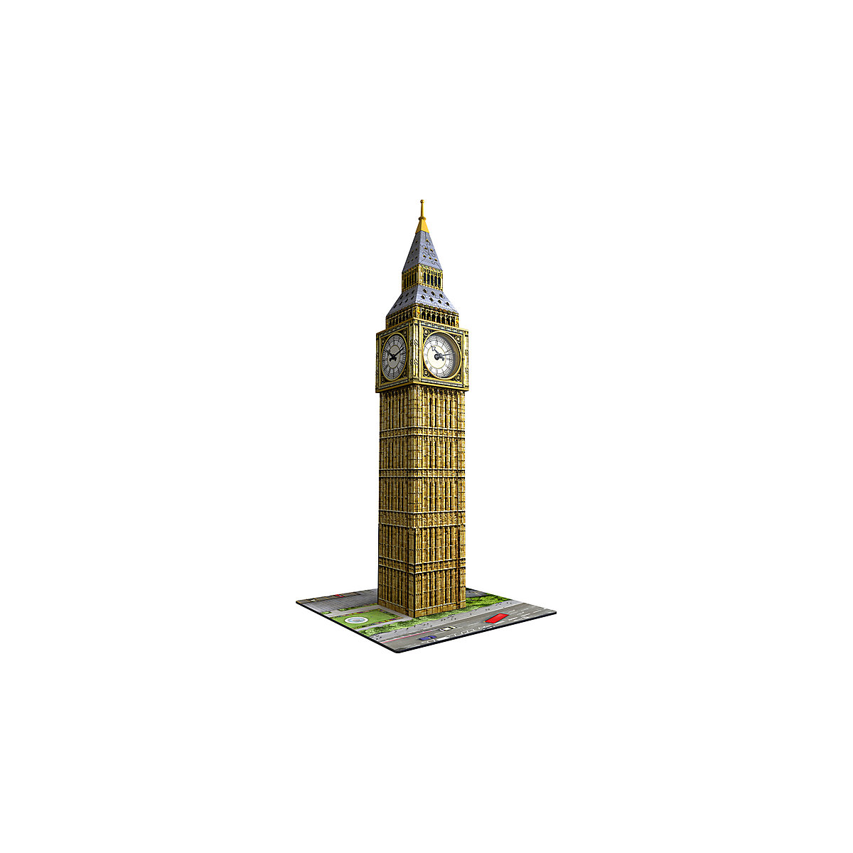 3D-Puzzle mit Uhr, H41 cm, 216 Teile, Big Ben
