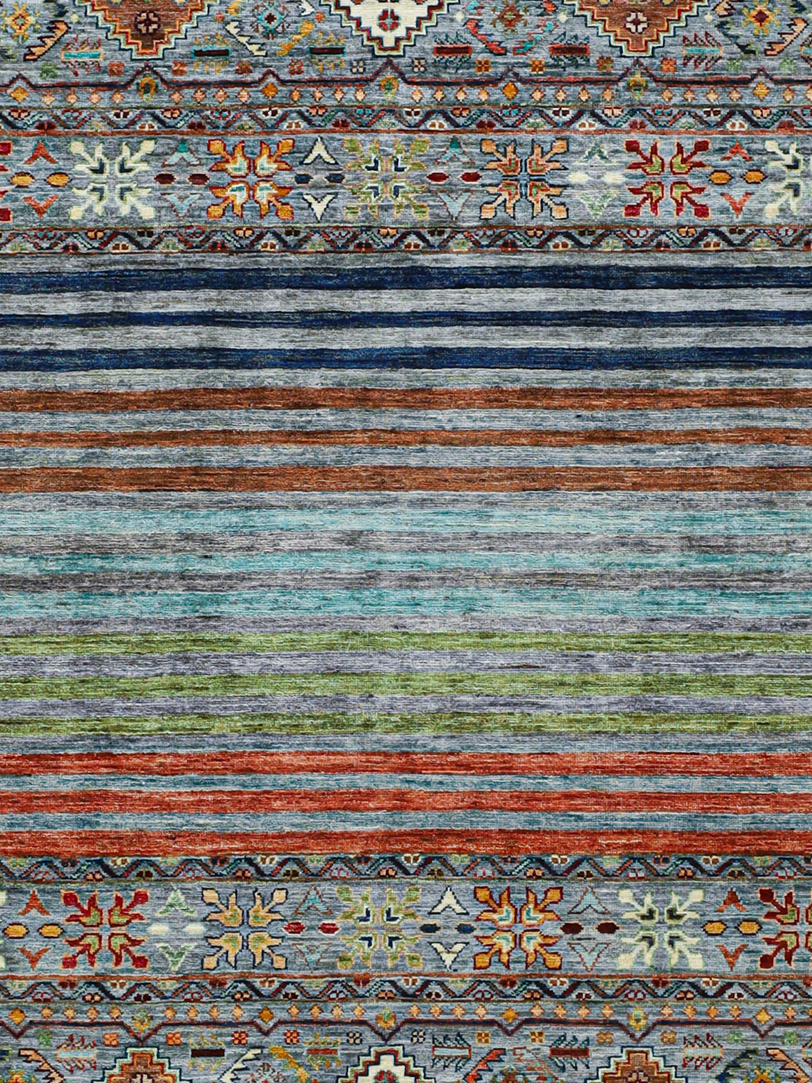 Chobi Schal ca. 210 x 153 cm, Unikat / Einzelstück