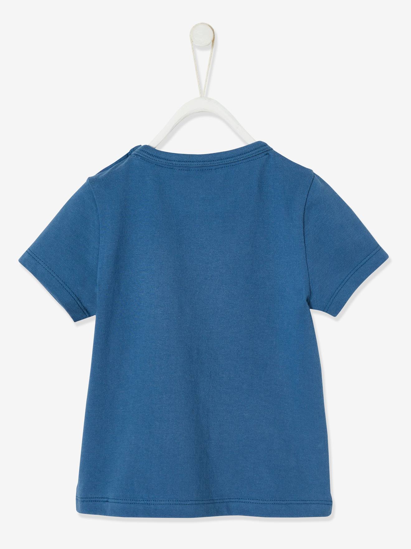 T-shirt bébé DS Mickey et Pluto® bleu pétrole