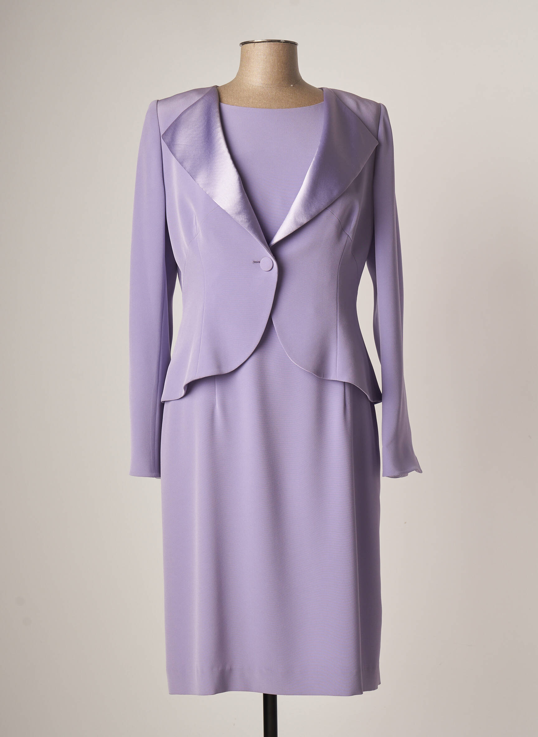 Paule Vasseur Ensembles Robe Femme couleur violet