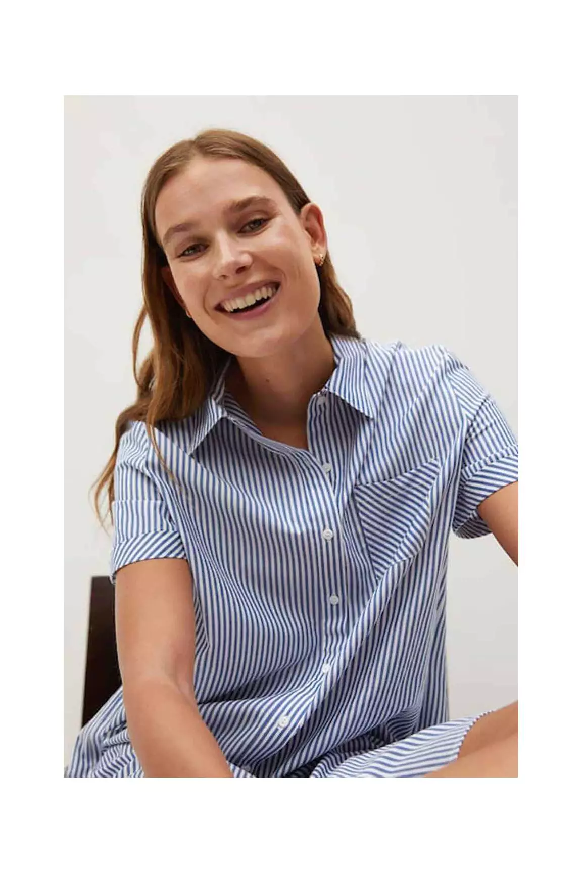 Mango Robes Courtes Femme couleur bleu