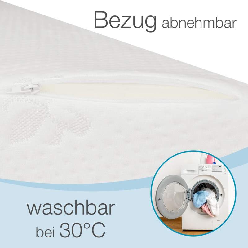 Aktivshop Keilkissen Rückenstütze für Sofa Couch und Bett Lagerungskissen Erwachsene orthopädisches Rückenkissen Anti Reflux Lesekissen ergonomisches Kissen aus formstabilen Schaumstoff 30×50×60 cm