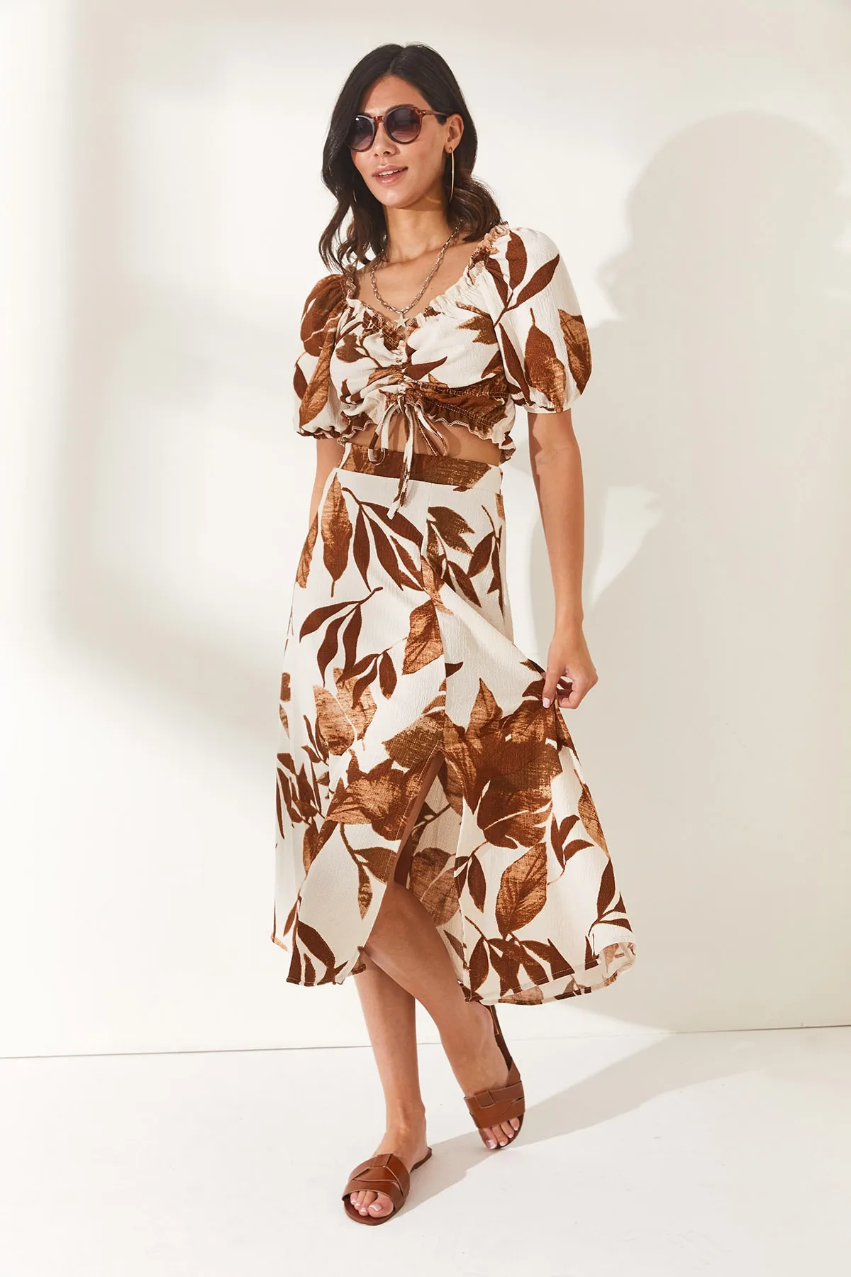 Olalook  Zweiteiler - Ecru - Regular Fit