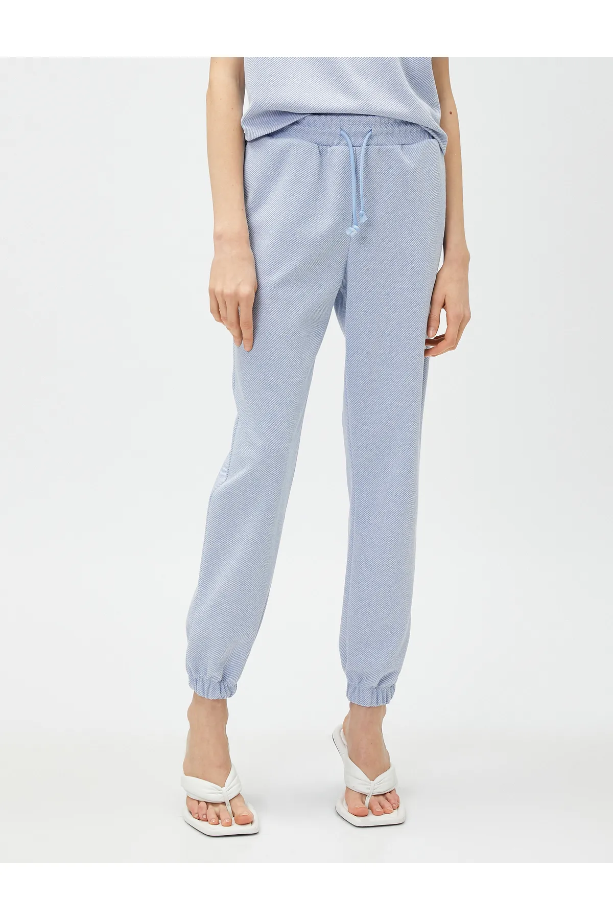 Koton  Jogger-Jogginghose mit Bindetasche an der Taille