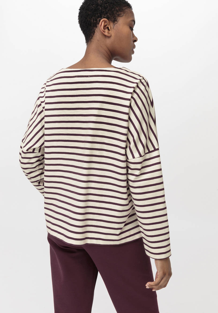 Ringel-Shirt aus reiner Bio-Baumwolle