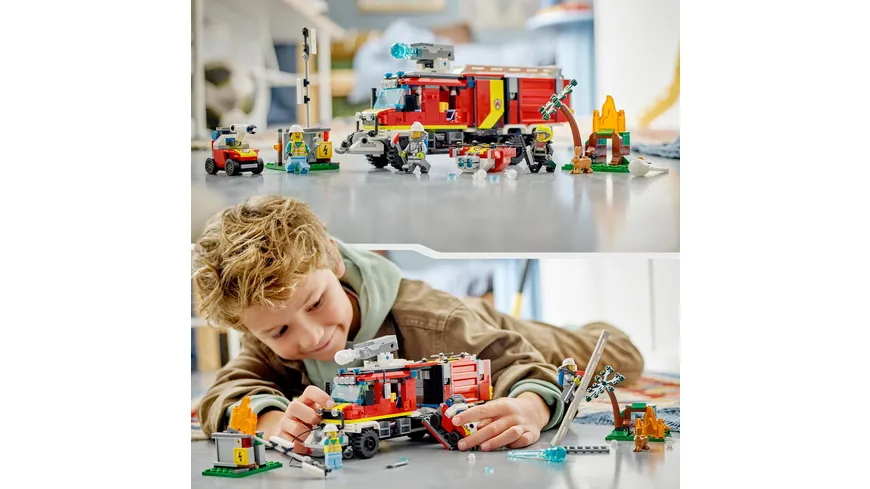 LEGO City 60374 Einsatzleitwagen der Feuerwehr