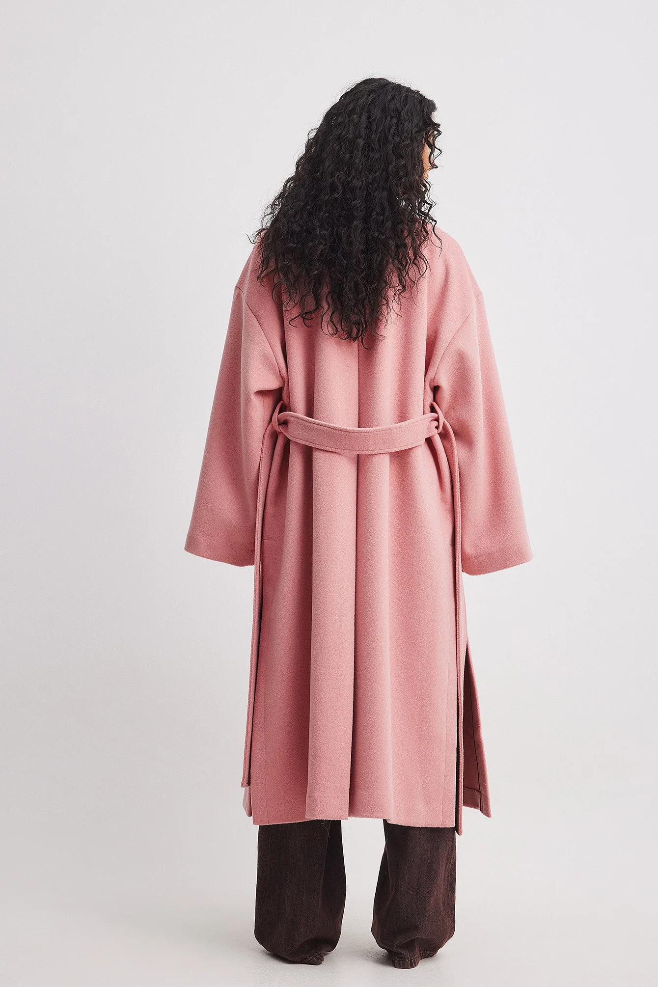 Oversize-Kimono aus Wollmischung