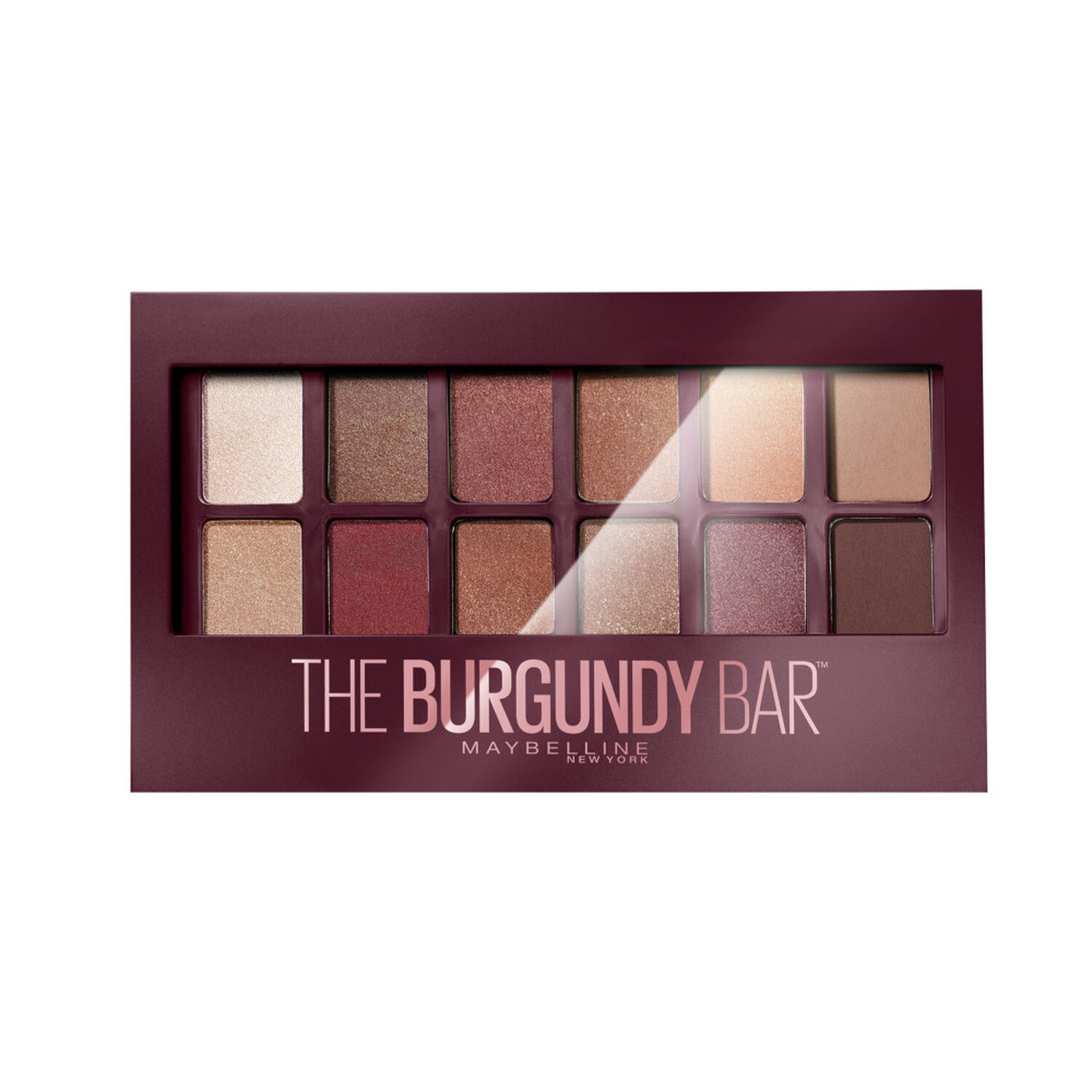 Maybelline New York Burgundy Palette d'ombres à paupières couleurs bordeaux
