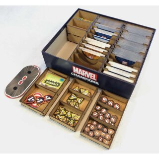 Organizer compatible with Marvel Champions