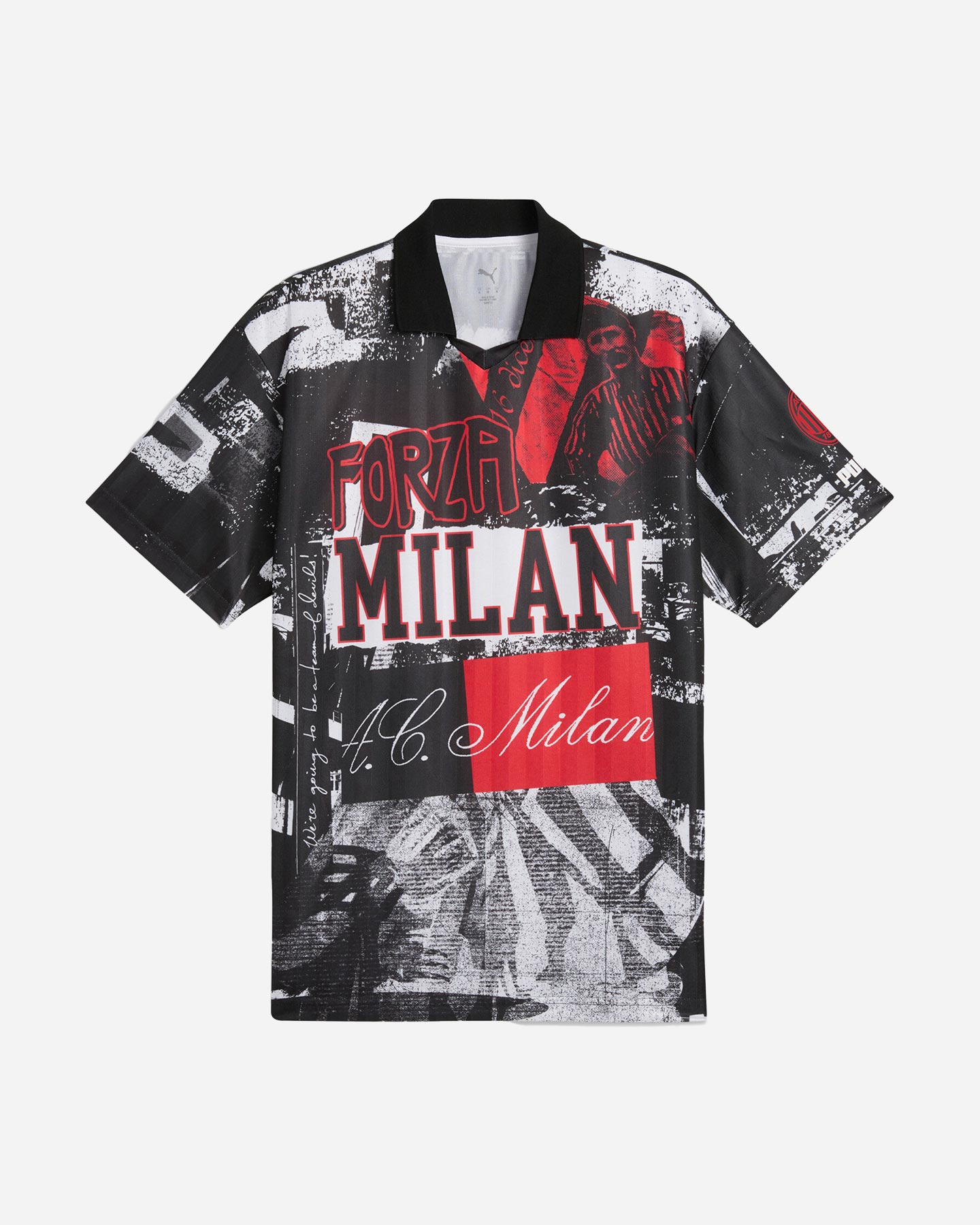 Oficiálne futbalové oblečenie Puma AC Milan Ftblnrgy+ Retro 24-25 M 779336-01