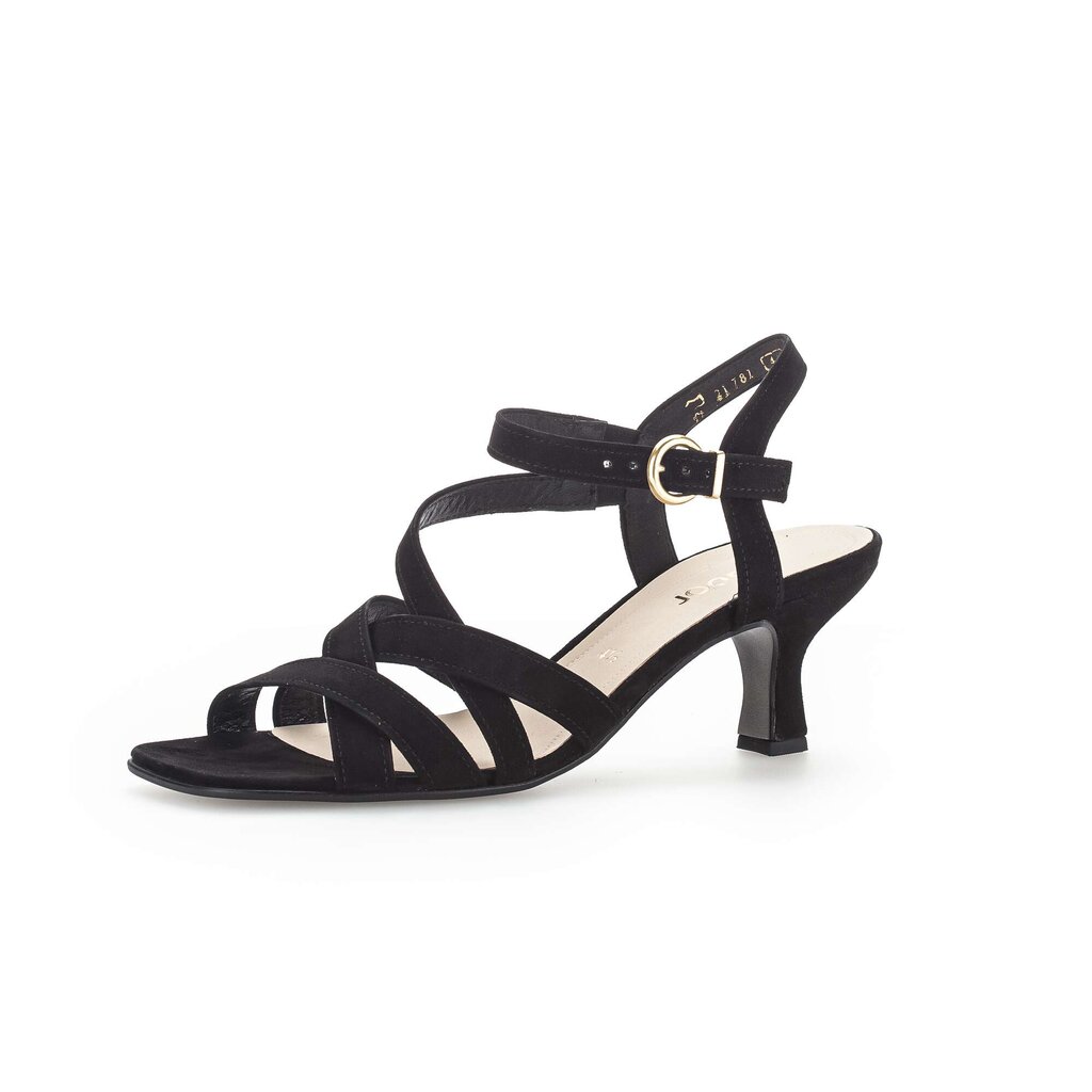 Gabor fashion Riemchensandale schwarz