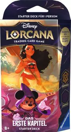 Disney Lorcana: Das Erste Kapitel - Starter Deck Bernstein und Amethyst (Deutsch)