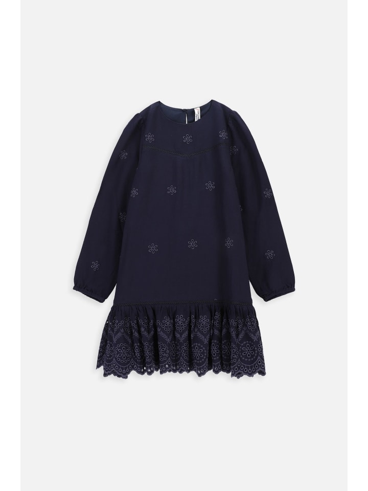 Coccodrillo Stoffkleid in dunkelblau günstig kaufen