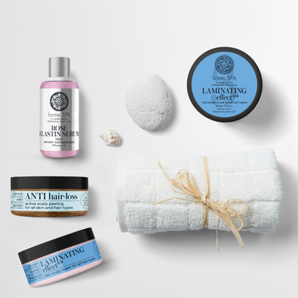 Natura Sibérica Programme Cheveux 4 étapes Routine beauté