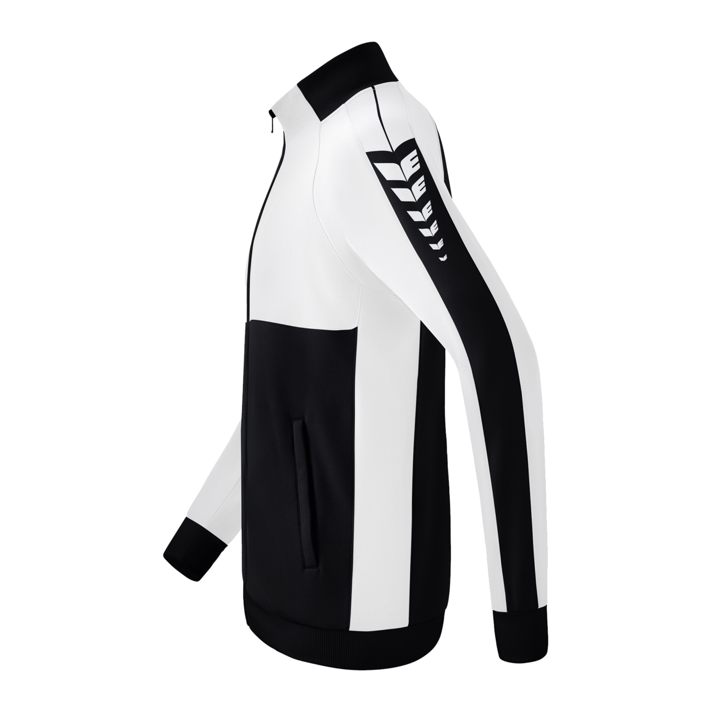 Erima Six Wings Trainingsjacke Schwarz Weiss