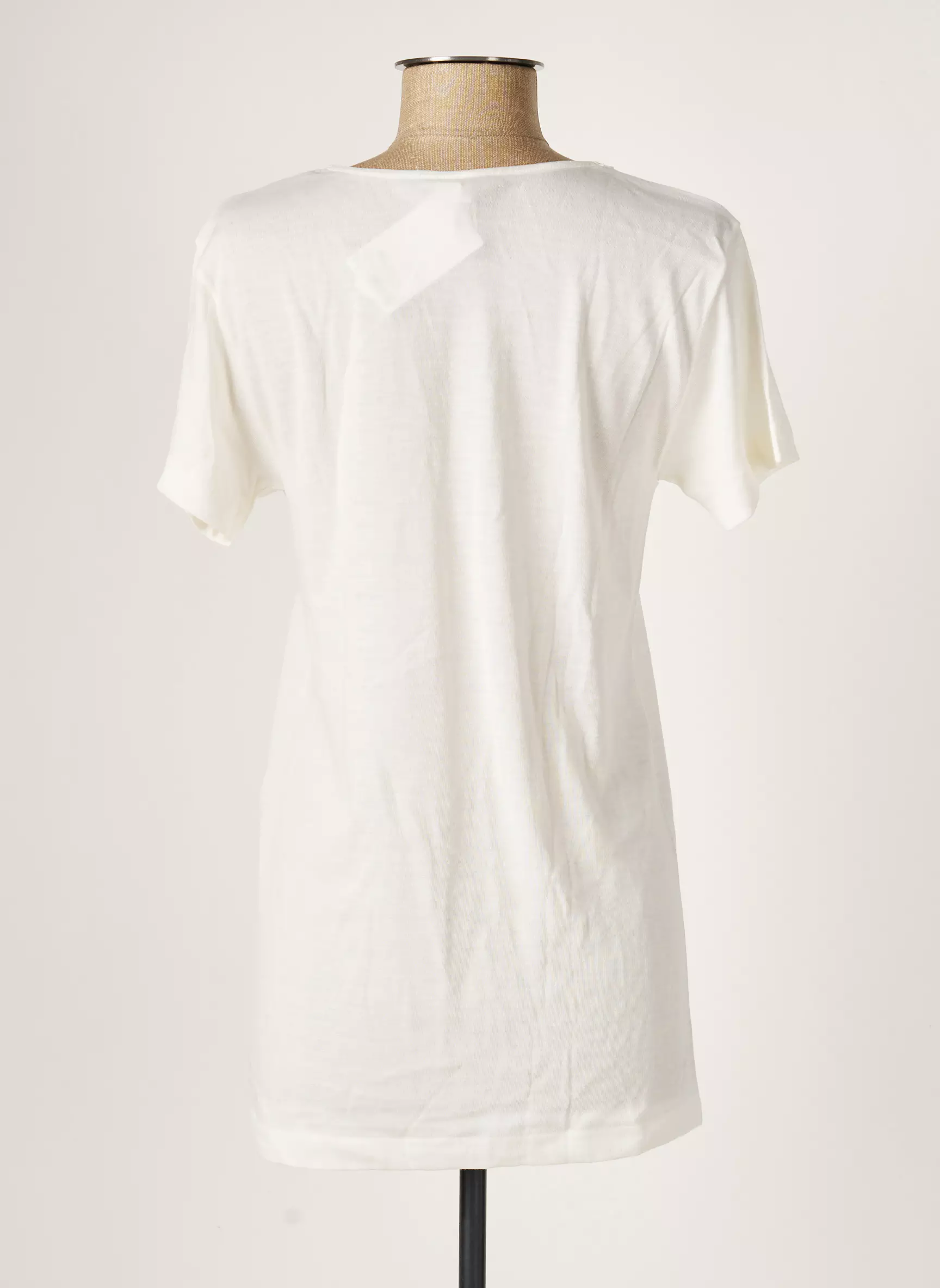 Ghiro Tshirts Femme couleur beige