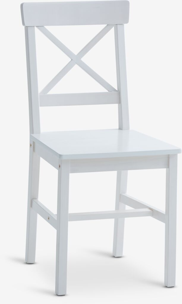 Chaise de salle à manger EJBY blanche