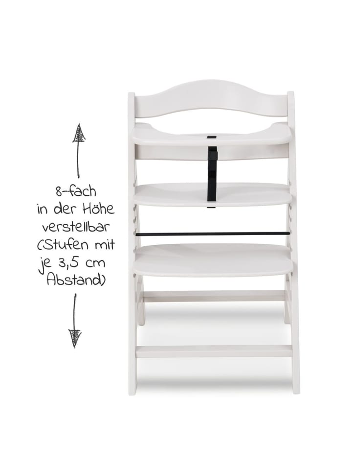 Hauck Hochstuhl Alpha Plus - Creme günstig kaufen onesize