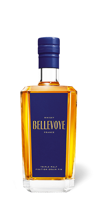 Whisky / France Bellevoye 70 cl - Bleu triple malt « finition grain fin »