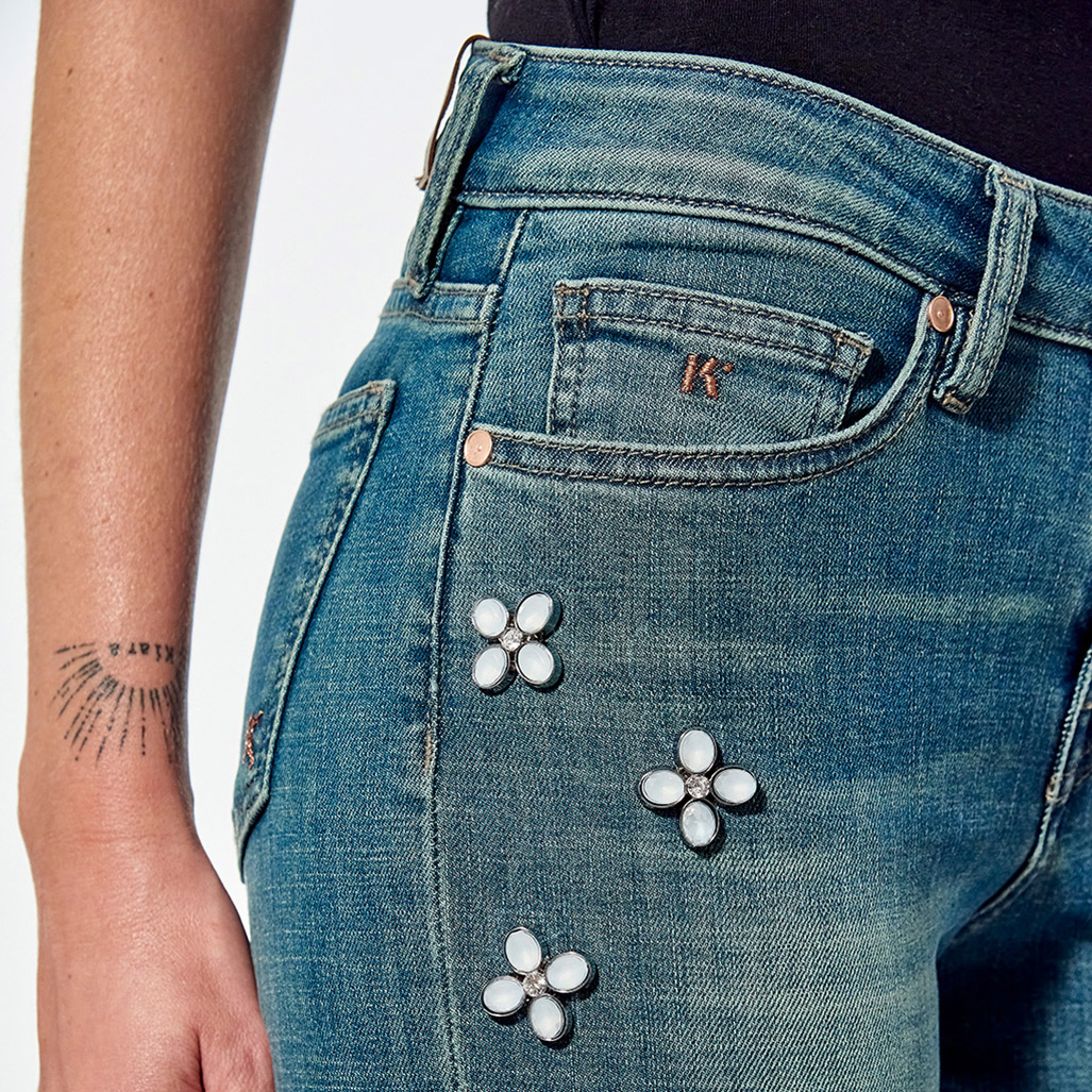 LENNY  Jean slim Femme fantaisie