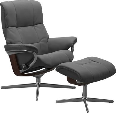 Stressless® Relaxsessel Mayfair, mit Cross Base, Größe S, M & L, Holzakzent Braun