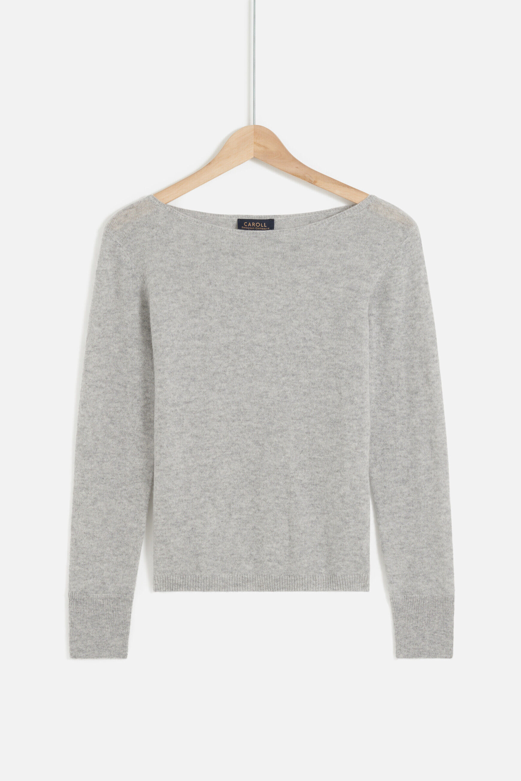 Pull mzoan gris clair femme