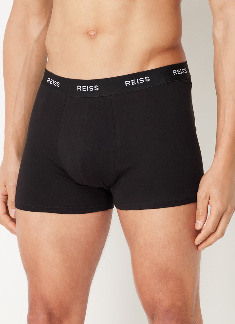 Boxers Reiss Heller avec ceinture logotée, lot de 3