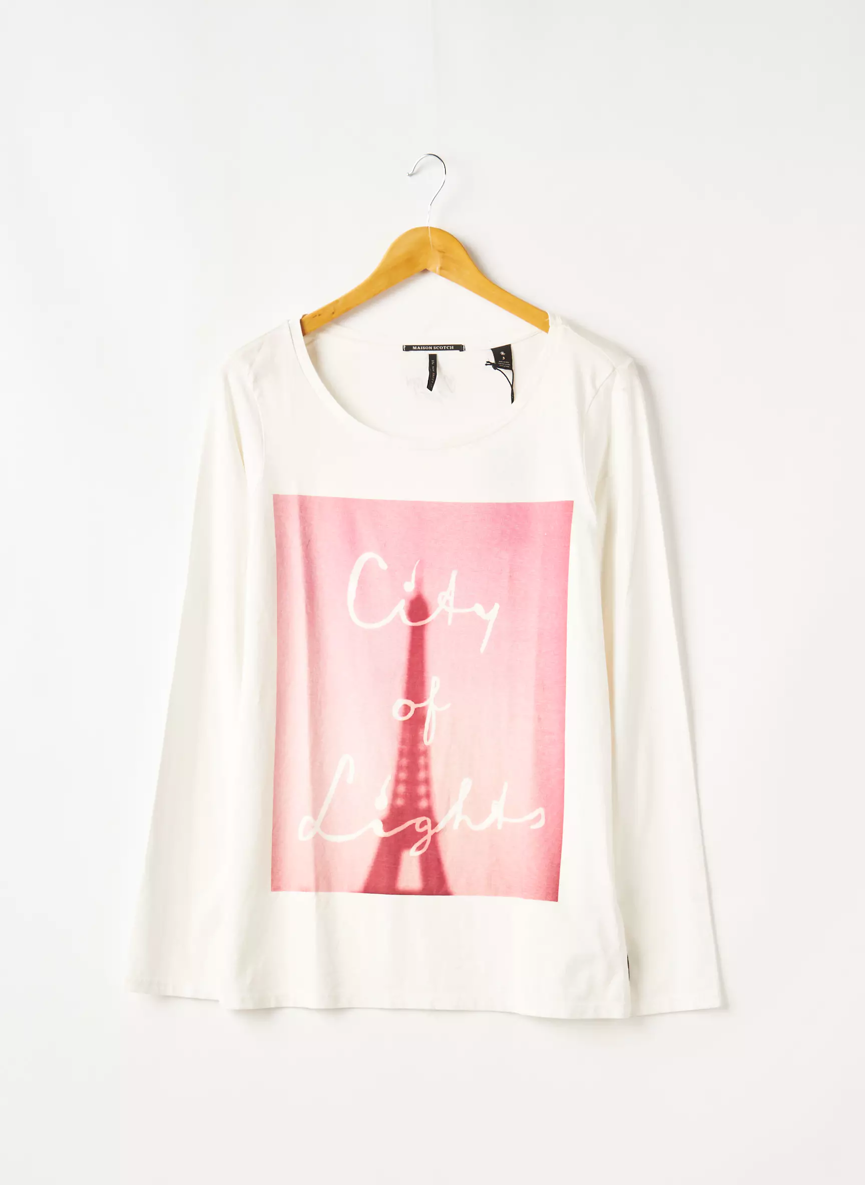 Maison Scotch Tshirts Femme couleur blanc